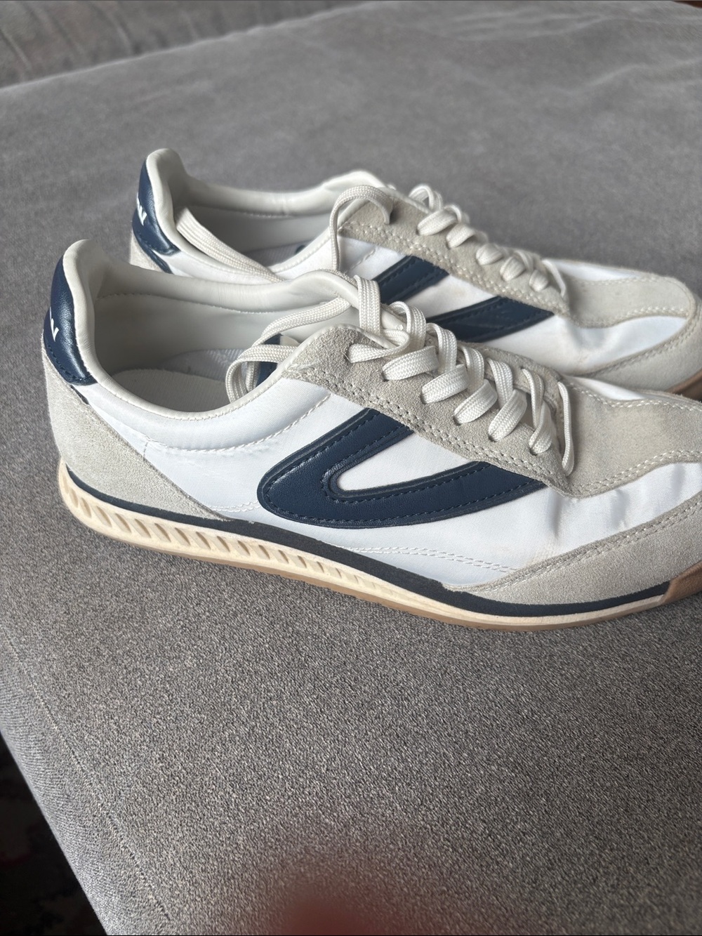 Tretorn Sneakers in White and Navy